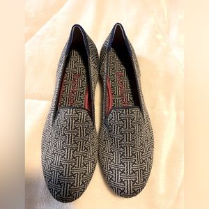 Rothys Charcoal Grid Gray (Retired) flats